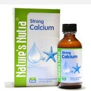 Nature's Nutra® Calcium, 2 Fl. Oz (60ml), Premium Baby Vitamin Liquid Drops