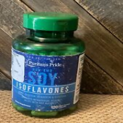 Puritan’s Pride Non-GMO Soy Isoflavones 750 mg 120 Capsules Exp 08/2025