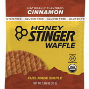 Honey Stinger Gluten Free Energy Waffles 12 Pack [Cinnamon Flavored] 1.06oz Each