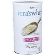 Tera's Whey Protein, rBGH Free, Plain, Unsweetened, 12 Ounce