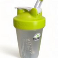 BlenderBottle Classic 20 oz Water Bottle Protein Shake Cup Green Clear BPA Free
