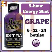 Extra Strength Grape 5-hour Energy Shot 1.93 fl. oz/bottle - Pack of 6-12-24