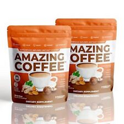 Amazing Coffee- 12 Natural Superfoods - French Roast - Weight Loss & Brain Bo...