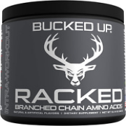 Exp 01/2024 BUCKED UP RACKED BCAA SUPPLEMENT Intra-Workout 30 Serves Pina Colada