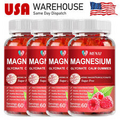 Magnesium Gummies Supplement for Calm Mood, Muscle, Bone & Sleep Support 60pcs