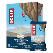 CLIF BARS - Energy Bars - Peanut Butter Banana with Dark Chocolate - Made with -