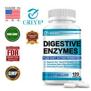 Digestive Enzymes - Prebiotic & Probiotics - Gas, Constipation & Bloating Relief