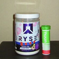 Ryse-Loaded Bazooka Grape Pre-Workout Powder-15.6 oz & FREE Nuun Vitamins Tabs