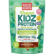 Healthy Height KidzProtein Vegan Shake Mix Bag (Chocolate) Good Protein Nutri...