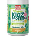 Healthy Height KidzProtein Vegan Powder Shake Mix Canister (Vanilla) - Protei...