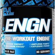 EVL - EVLution Nutrition, ENGN  Pre-Workout - (30 Servings) - Blue Raz