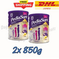 2 X 850g  Pedia-Sure VANILLA/CHOCOLATE Complete Nutrition Milk Powder - FREE DHL