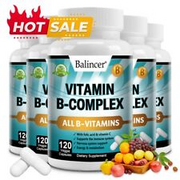 Vitamin B Complex Vitamins B1, B2, B3, B5 and B12, Energy, Metabolism Aid