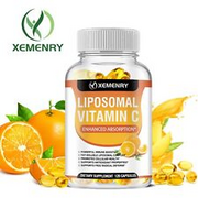 Liposomal Vitamin C Ascorbic Acid -Fat Soluble Vit Supplement High Absorp 120pcs
