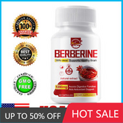 Premium Berberine HCL Extract 1200mg,  Healthy Cholesterol，Blood Sugar Support