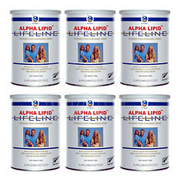 6 Cans Alpha Lipid Lifeline Blended Milk Colostrum Powder LATEST STOCKS !!