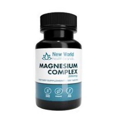 Magnesium Complex Premium Health Supplement 200 mg | 120 Tablets