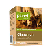 ^ Planet Organic Cinnamon Herbal Tea x 25 Tea Bags
