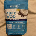 Equip Pure WOD Pre-Workout Powder Blackberry Lemon 1 lb NEW Sealed Exp 10/25
