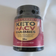 Keto Gummies Plus ACV 30 Count 500 MG Ex 2/25