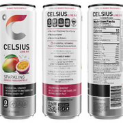 CELSIUS Essential Energy Drink 12 Fl Oz, Sparkling Mango Passionfruit Pack of 12