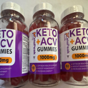 3-pack KetoPeak Keto+ACV Gummies - 1000 mg - 60 ct ea - 07/2025