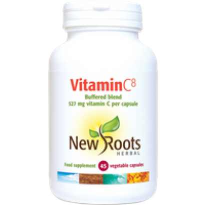New Roots Herbal Vitamin C8,  45 Capsules