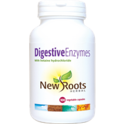 New Roots Herbal Digestive Enzymes,  100 Capsules