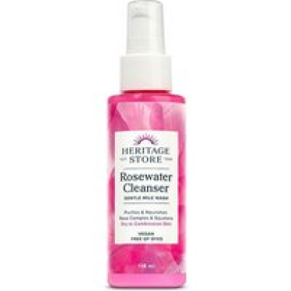 Heritage Store Rosewater Cleanser, 118ml