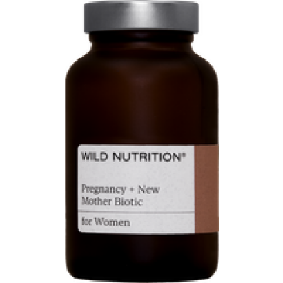 Wild Nutrition Pregnancy & New Mother Biotic Jar, 30 Capsules