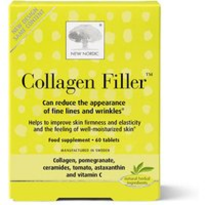 New Nordic Skin Care Collagen Filler, 60 Tablets