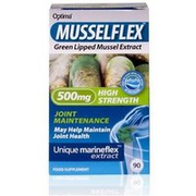 Musselflex Green Lipped Mussel Extract, 500mg, 90Tabs