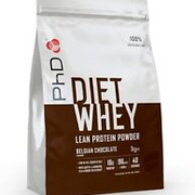 PhD Nutrition Diet Whey Protein Powder | For Fat Loss | BELGIAN CHOCOLATE - 1kg