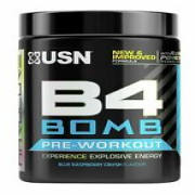 USN B4 Bomb Pre Workout 300g - Improved Explosive Energy & Power & Performance