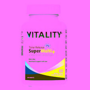 Vitality Time Release Super Multi+ 60 Tabs By Vitality