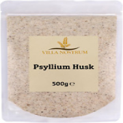 Psyllium Husk 500G by Villa Nostrum - Natural Psyllium Seed Husks, High Fibre, H