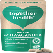 Ashwagandha – Together Health – 100% Organic Certified Ashwagandha Roots – High