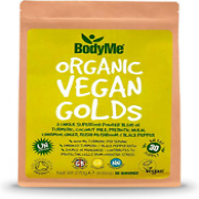 Bodyme Organic Vegan Golds Powder, Turmeric Blend - Unique Superfood Blend of Tu
