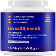 Nutri-Align Multivit | 90 Multi Vitamin Capsules for Keto | 20 Essential Vitamin