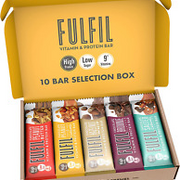 Fulfil Vitamin and Protein Bar (10 X 55 G Bars) — 10 Bar Selection Box — 20 G Hi
