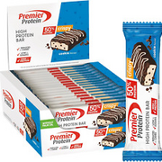 Premier Protein High Protein Bar Crispy Cookie 16X40G - High Protein Low Sugar +
