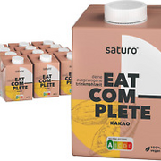 Saturo Meal Replacement Shake Saturo, Nutritional Shake with Protein (Chocolate,
