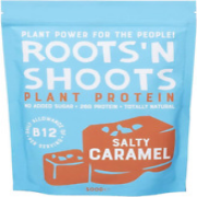 Roots 'N Shoots Vegan Protein, Shake, Salted Caramel Flavour, with Added B12, 23