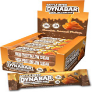 Battle Bites Dynabar High Protein Bars 12 X 60G - Chocolate Caramel Flavour - Lo