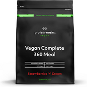 Protein Works - Vegan Complete 360 Meal Shake , 100% Vegan Meal Replacement Powd