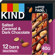 KIND Bars, Gluten Free Snack Bars, Salted Caramel Dark Chocolate, High Fibre, No