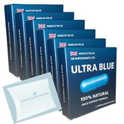 6 X Ultra Blue (New Formula) high Strength Tablets Bundle100% Natural Supplement