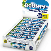 Bounty Hi Protein Bar 12 x 52g, High Protein Energy Snack with Milk Chocolate