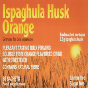 Ispaghula Husk Orange Drink Sachets, Pack of 30