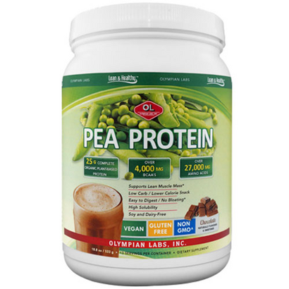 Olympian Labs Pea Protein - 488 Gm, 13 Servings, Chocolate